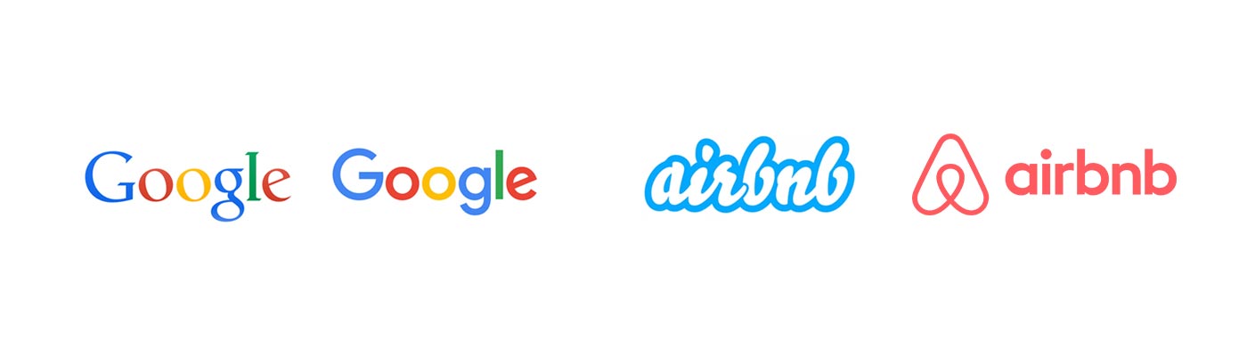 Google logo圖片,Airbnb logo圖片