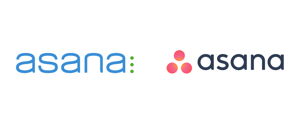 Asana 新舊logo對比