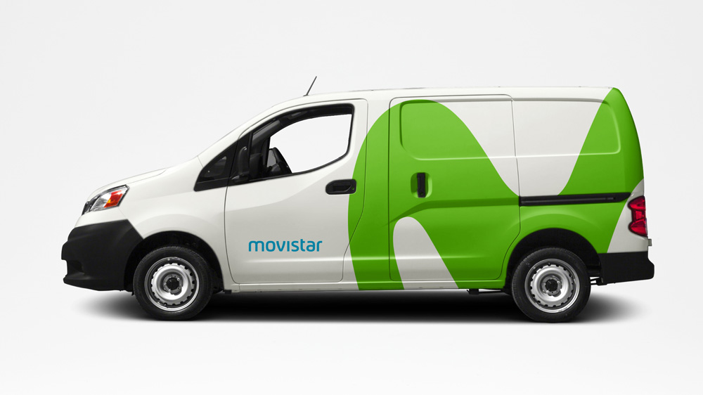 Movistar新品牌及VI設(shè)計_車體設(shè)計