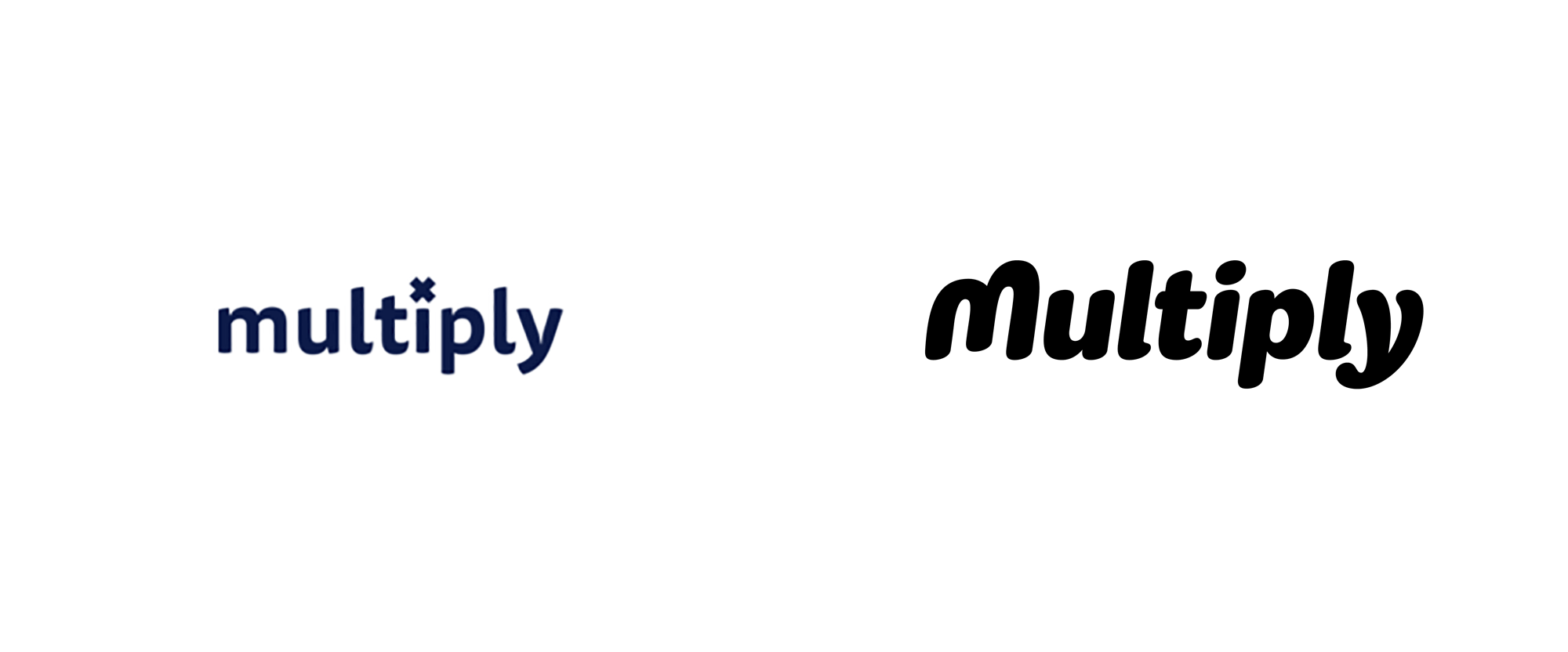 Multiply新舊logo